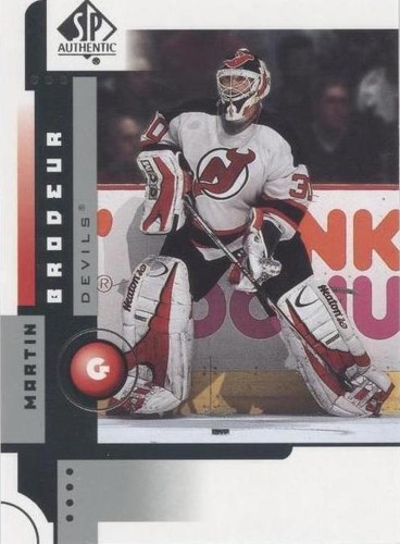 2001-02 SP Authentic - Martin Brodeur #48