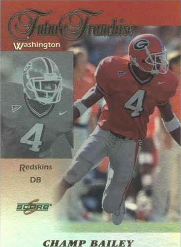 1999 Score Brad Johnson Champ Bailey #9