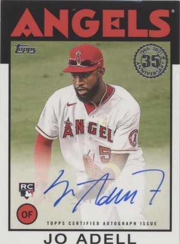 2021 Topps Update Series - Jo Adell #86B-JA