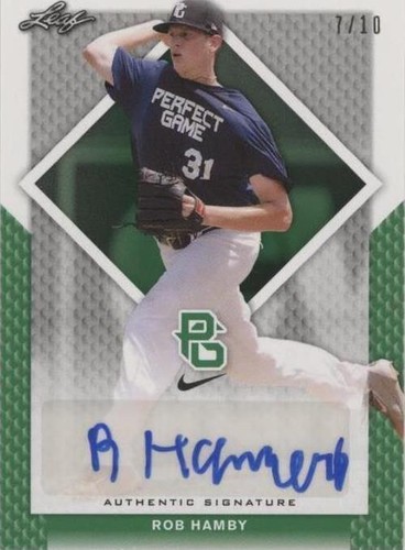 2016 Leaf Perfect Game National Showcase - Rob Hamby #BA-298