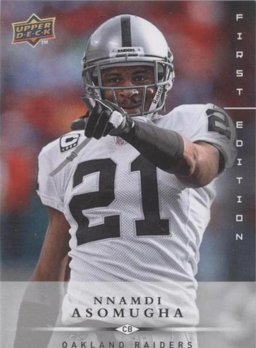 2008 Upper Deck First Edition Nnamdi Asomugha #104