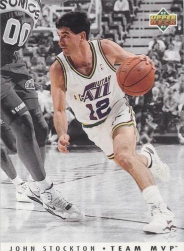1992-93 Upper Deck - John Stockton #TM27