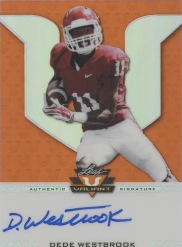 2017 Leaf Valiant Dede Westbrook #BA-DW3