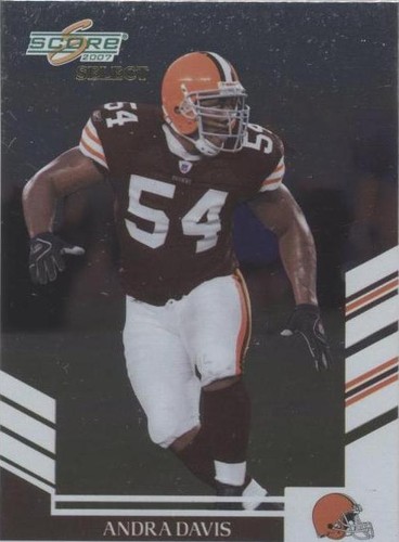 2007 Score Select Andra Davis #202