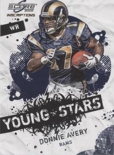 2009 Score Inscriptions Donnie Avery #7
