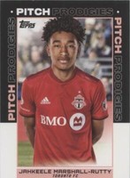 2021 Topps MLS Jahkeele Marshall-Rutty #182