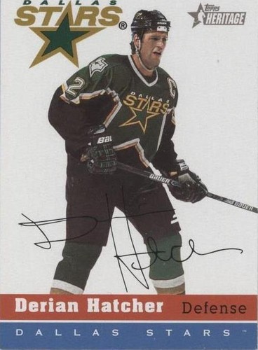 2000-01 Topps Heritage - Derian Hatcher #128