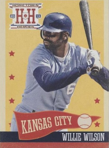 2013 Panini Hometown Heroes - Willie Wilson #61