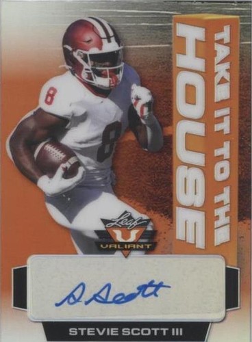 2021 Leaf Valiant Stevie Scott III #TH-SS3