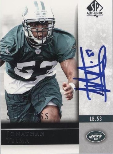 2004 SP Authentic Jonathan Vilma #SS-JV