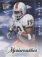 2007 Fleer Ultra Brandon Meriweather #285