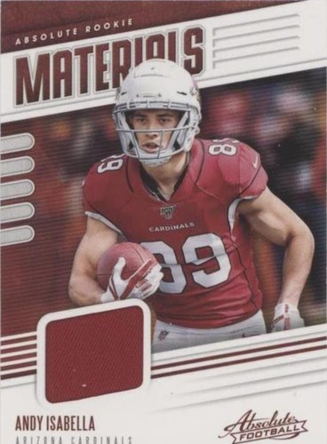 2019 Panini Absolute Andy Isabella #RM-3