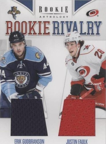 2011-12 Panini Rookie Anthology - Erik Gudbranson Justin Faulk #12