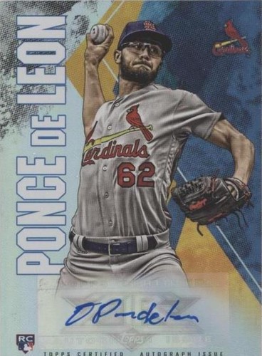 2019 Topps Fire - Daniel Poncedeleon #FA-DP
