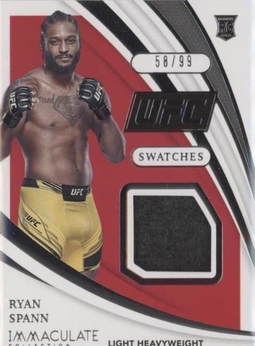 2021 Panini Immaculate Collection UFC - Ryan Spann #S-RSP