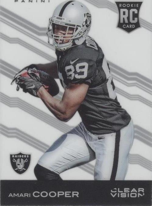 Panini Clear Vision Amari Cooper #103 2015