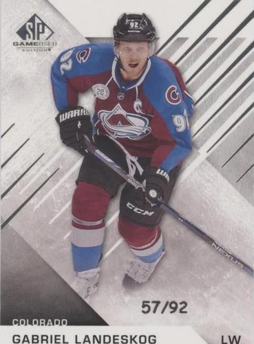 2016-17 SP Game Used - Gabriel Landeskog #62
