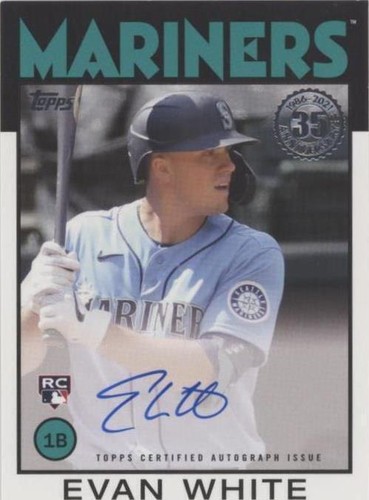 2021 Topps - Evan White #86A-EW