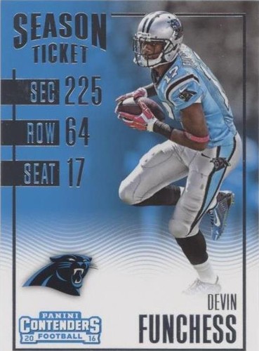 2016 Panini Contenders Devin Funchess #44