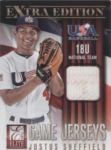 2013 Panini Elite Extra Edition - Justus Sheffield #18