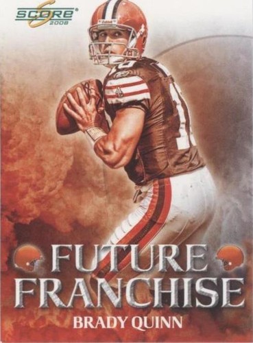 2008 Score Brady Quinn #FF-2