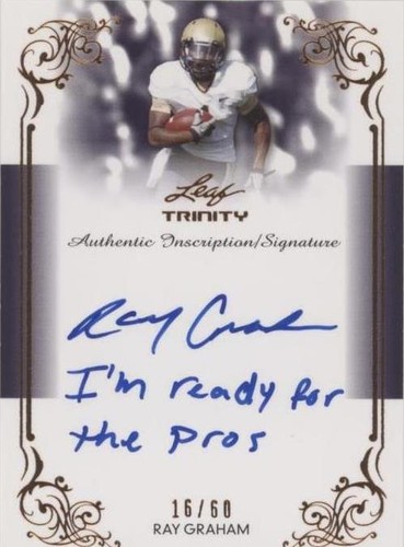 2013 Leaf Trinity Ray Graham #DI-RG1