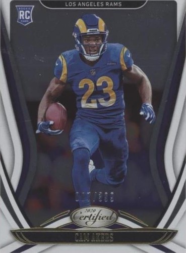 2020 Panini Certified Cam Akers #125