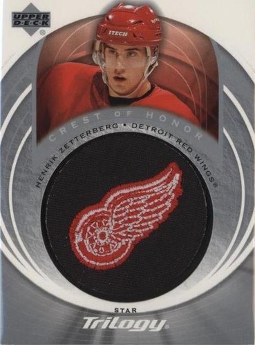 2003-04 Upper Deck Trilogy - Henrik Zetterberg #105