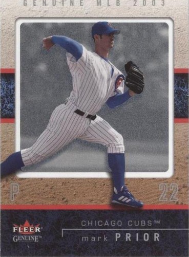 2003 Fleer Genuine - Mark Prior #66