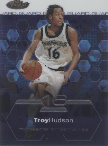 2002-03 Topps Finest - Troy Hudson #14