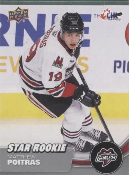 2021-22 Upper Deck CHL - Matthew Poitras #377