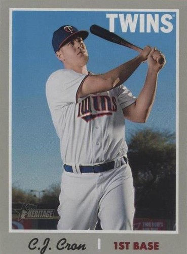 2019 Topps Heritage - C.J. Cron #204