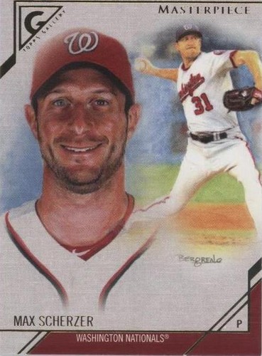 2017 Topps Gallery - Max Scherzer #MP-5