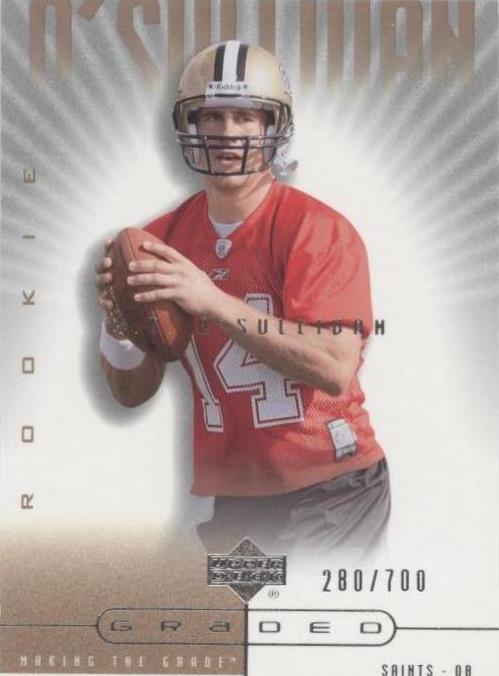 2002 Upper Deck Graded J.T. O'Sullivan #137