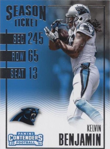 2016 Panini Contenders Kelvin Benjamin #45