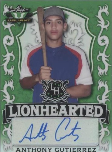 2021 Leaf Valiant - Anthony Gutierrez #LH-AG1