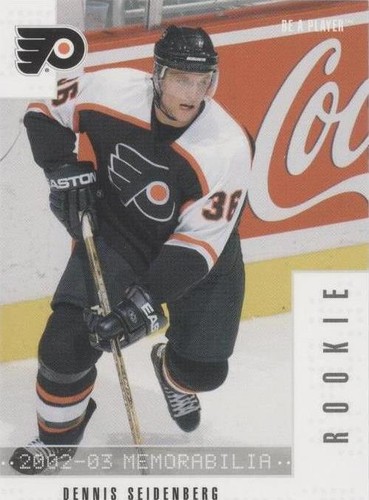 2002-03 In the Game Be A Player Memorabilia - Dennis Seidenberg #273