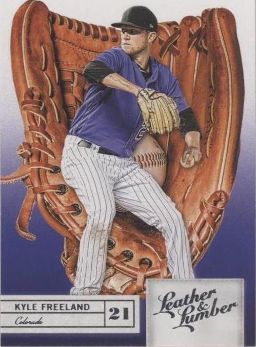 Panini couro e madeira 2019 - Kyle Freeland #36