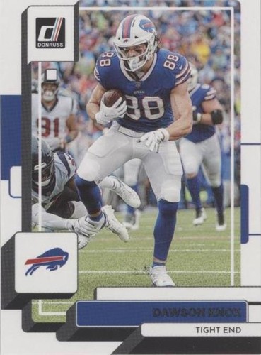 2022 Panini Donruss Dawson Knox #115