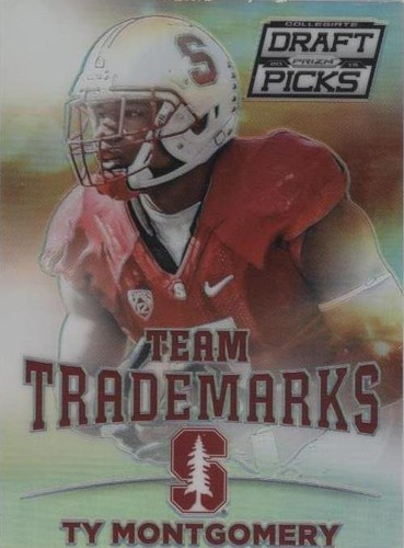 2015 Panini Prizm Collegiate Draft Picks Ty Montgomery #48