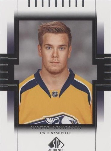 2018-19 SP Authentic - Viktor Arvidsson #RDP-VA