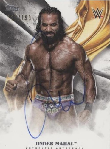 2019 Topps WWE Undisputed - Jinder Mahal #A-JM