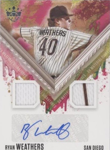 2021 Panini Diamond Kings - Ryan Weathers #DKMS-RW