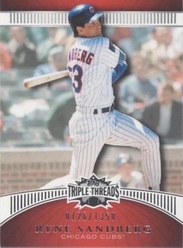2010 Topps Triple Threads - Ryne Sandberg #9