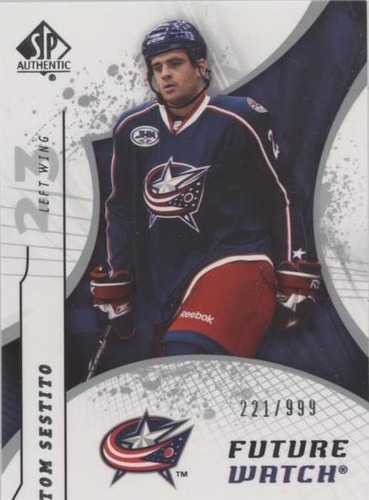 2008-09 SP Authentic - Tom Sestito #221