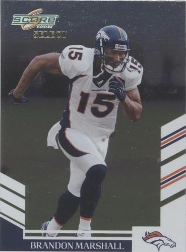 2007 Score Select Brandon Marshall #256