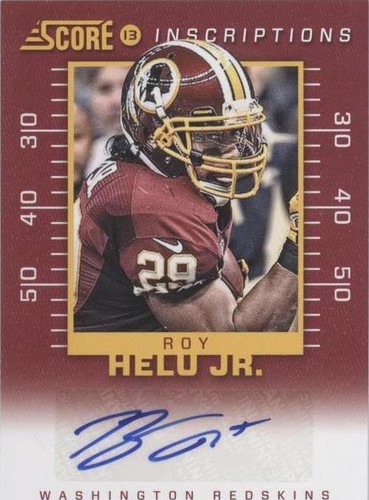 2013 Score Roy Helu Jr. #IN-RH
