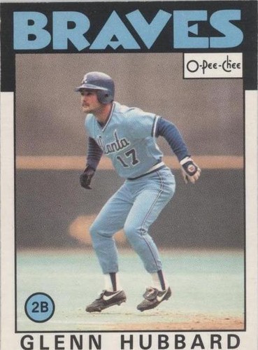 1986 O-Pee-Chee - Glenn Hubbard #112