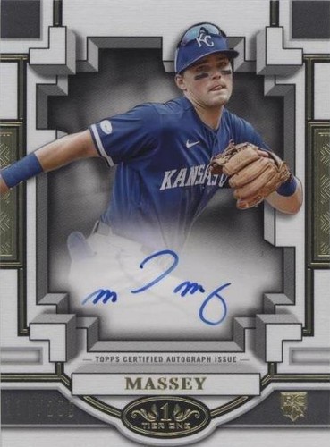 2023 Topps Tier One - Michael Massey #BOA-MMA2