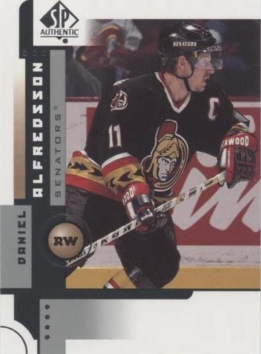 2001-02 SP Authentic - Daniel Alfredsson #59